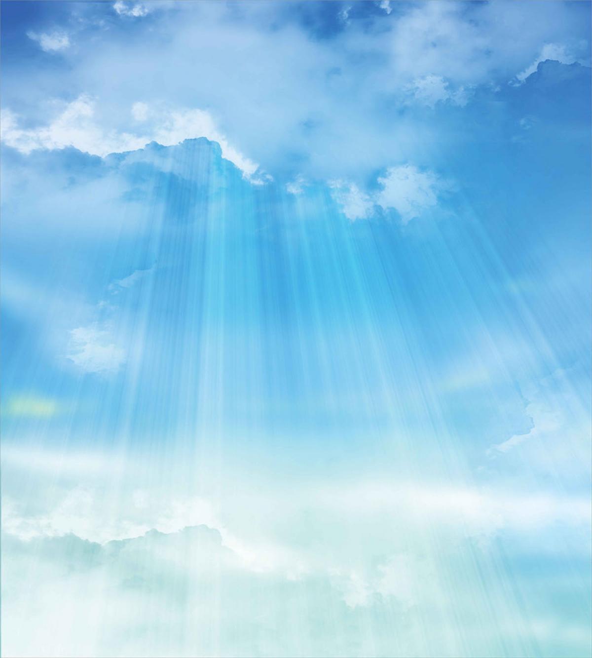 Fascinating Sky with Clouds — Pattern