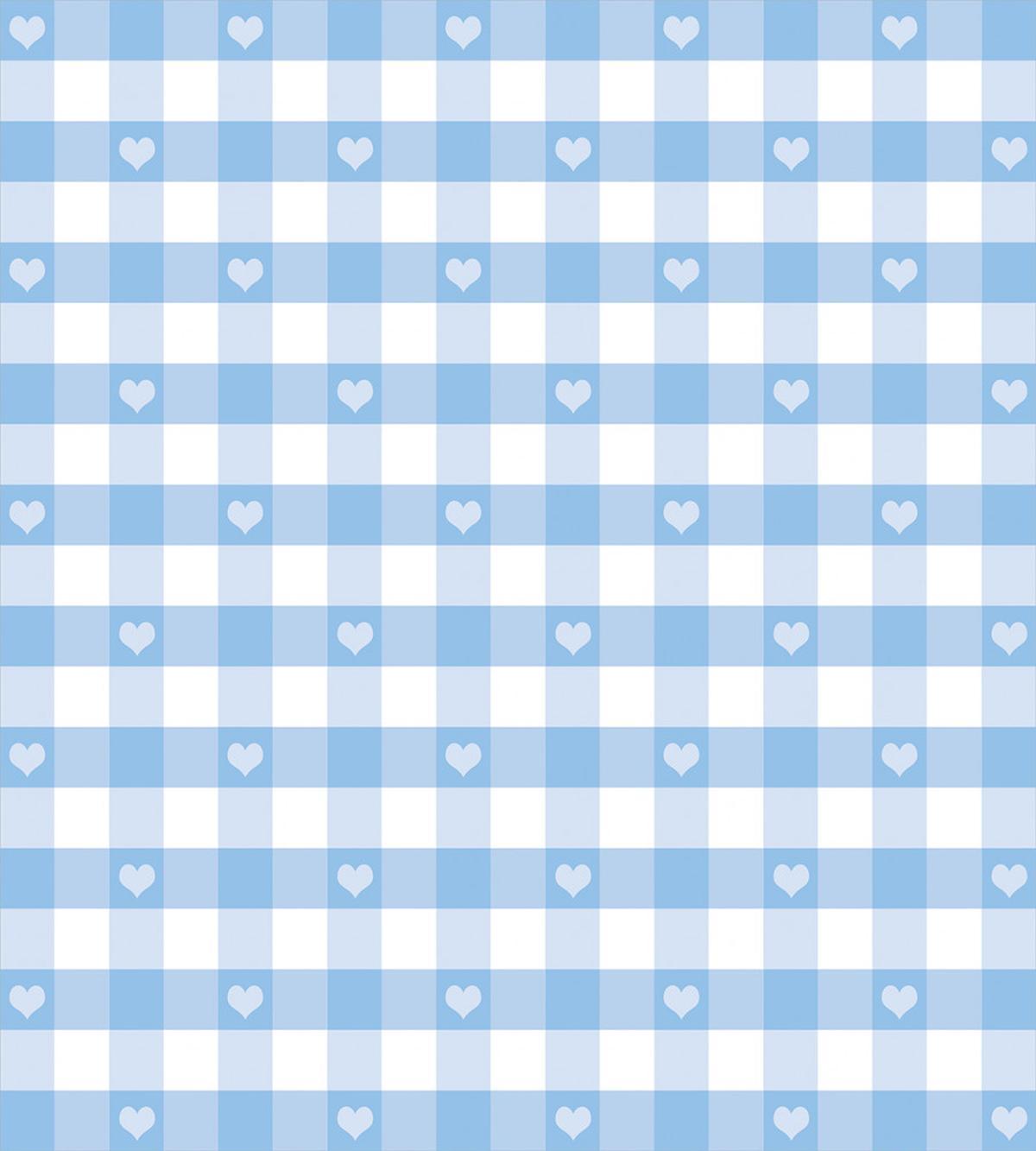 Gingham with Hearts — Pattern