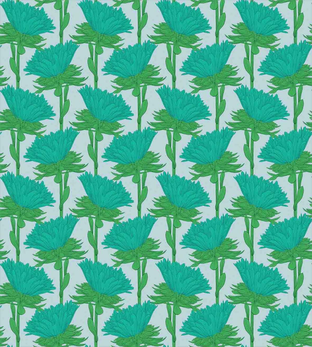 Exotic Florets Feng Shui — Pattern