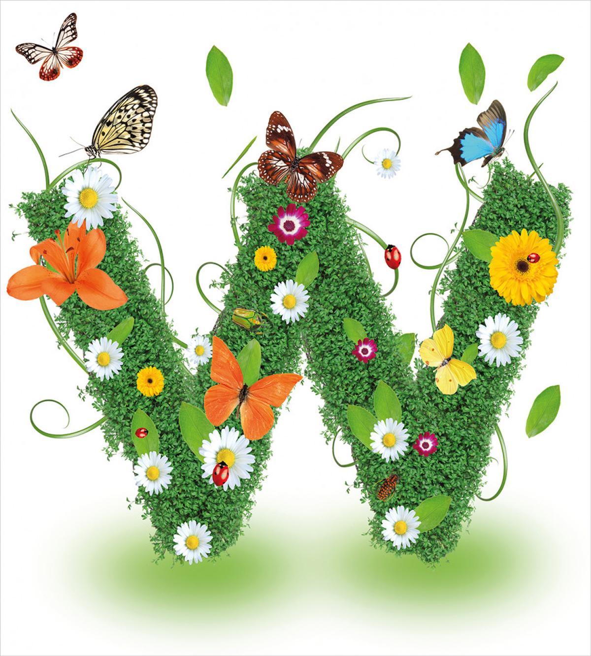 Green Foliage Animals — Pattern