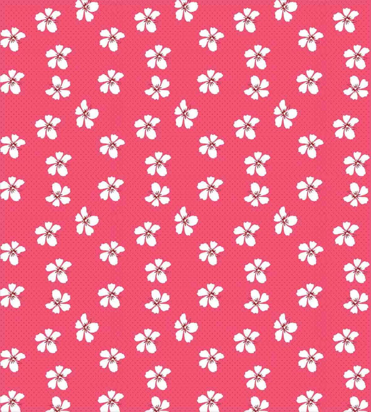 Hibiscus and Pistils — Pattern