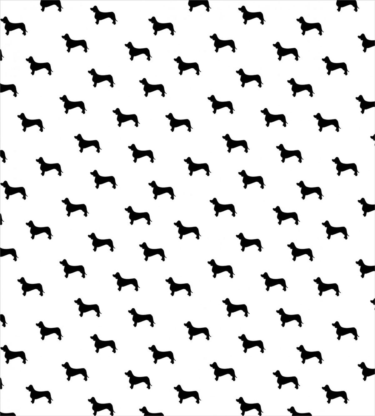 Pet Canine Silhouette — Pattern