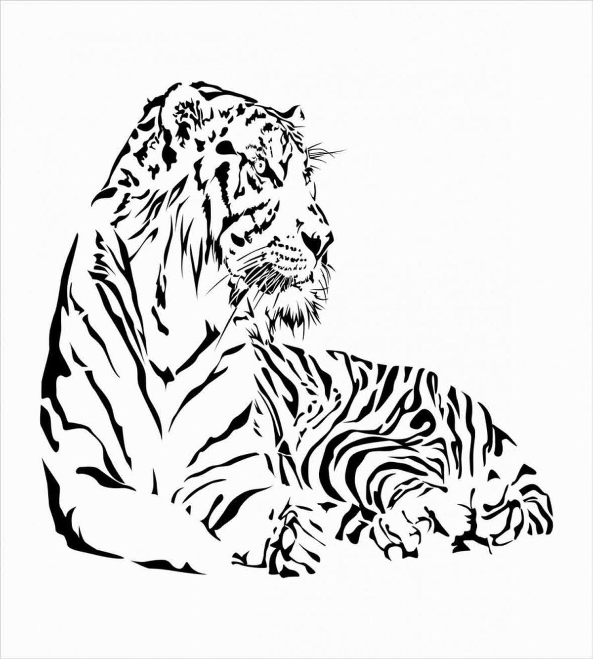Safari Animal Sitting — Pattern