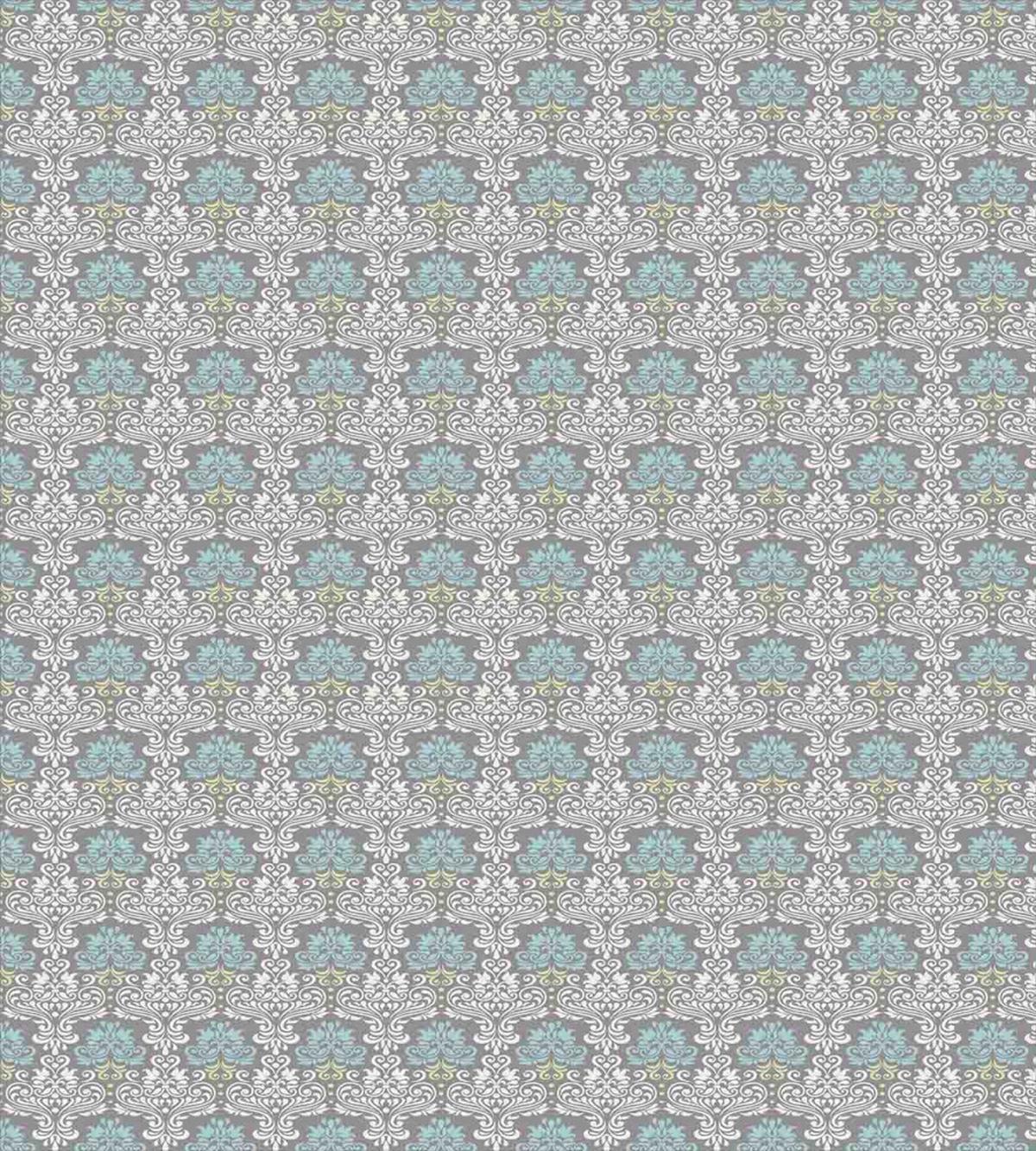Vintage Curly Foliage — Pattern