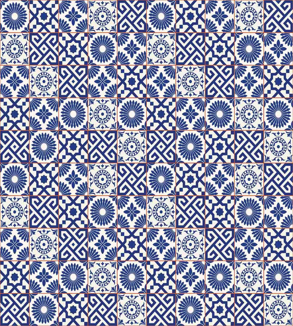 Old Retro Tiles — Pattern