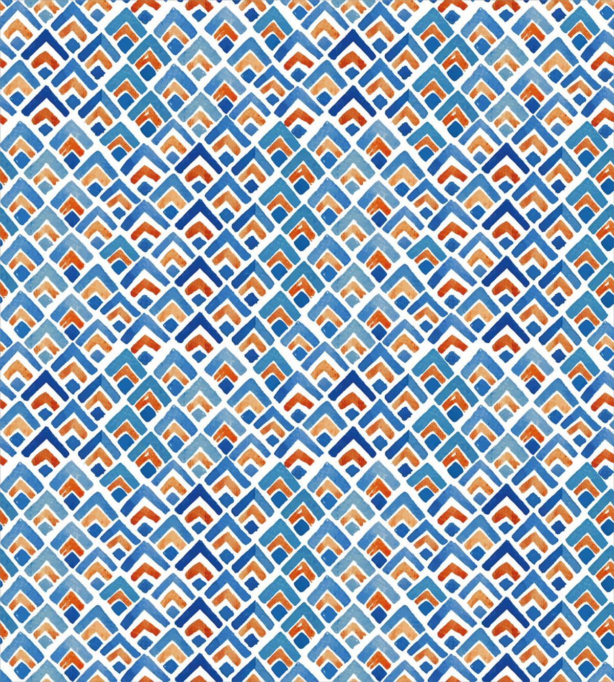 Chevron Watercolor Art — Pattern