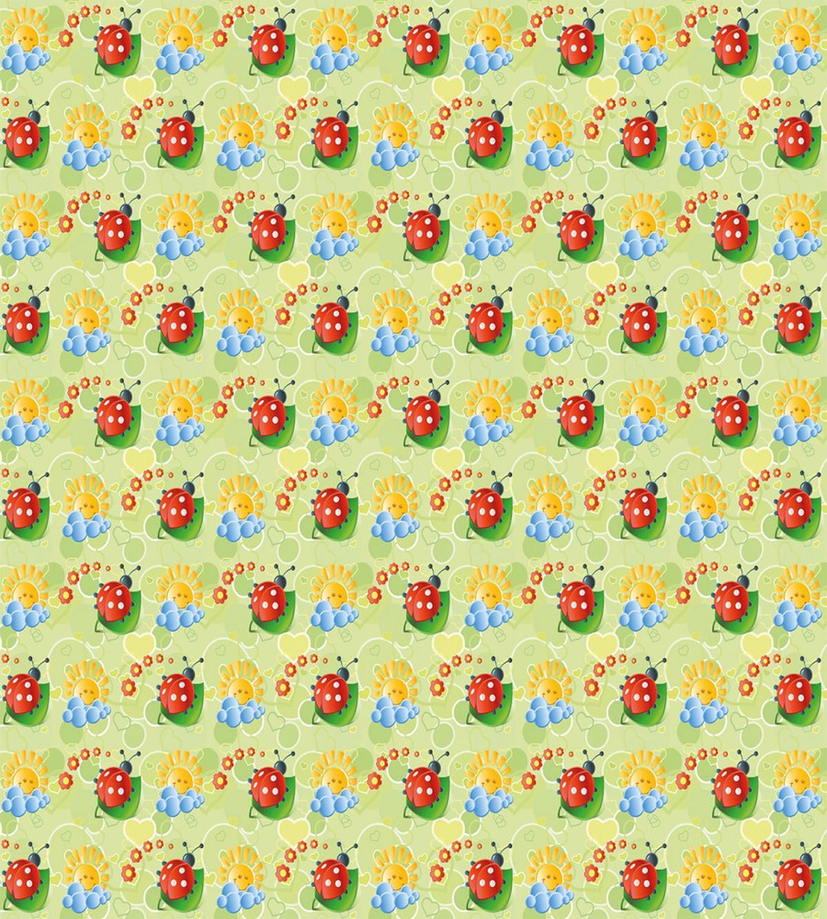 Happy Sun Flowers Bugs — Pattern