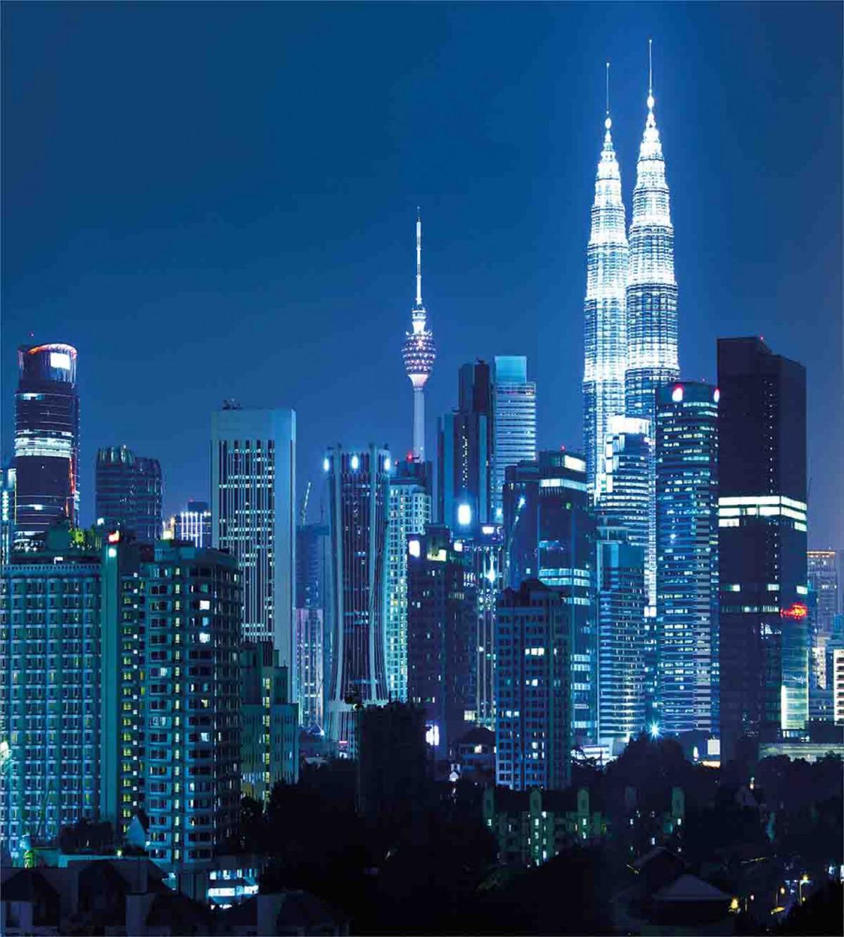 Kuala Lumpur Skyline — Pattern