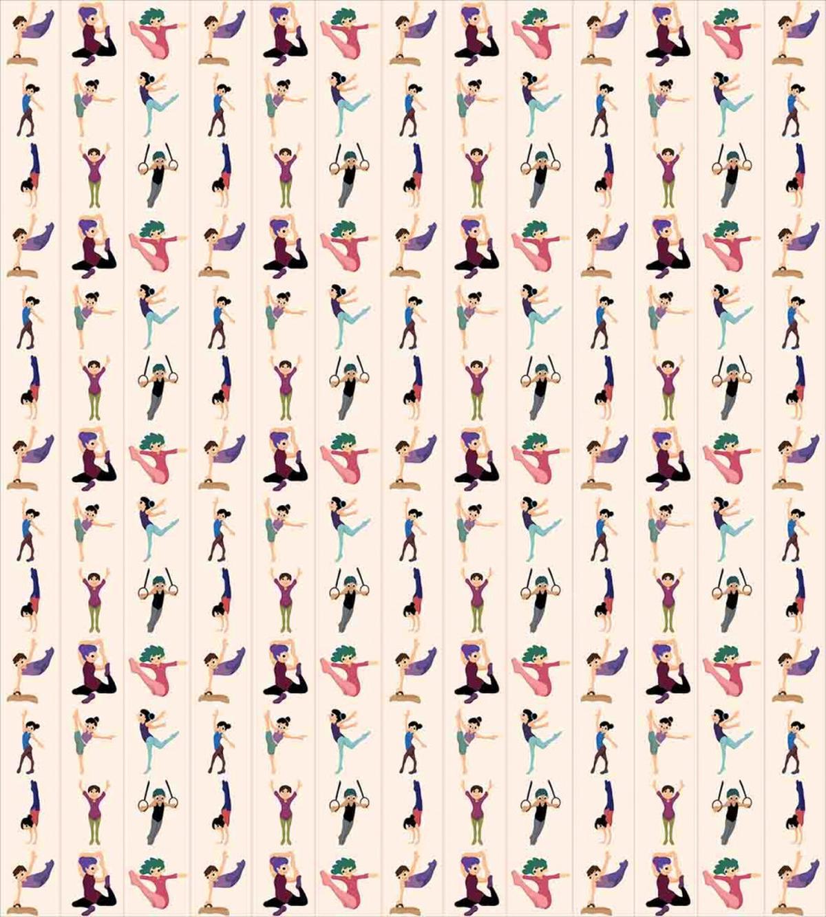 Athletics Poses Theme — Pattern