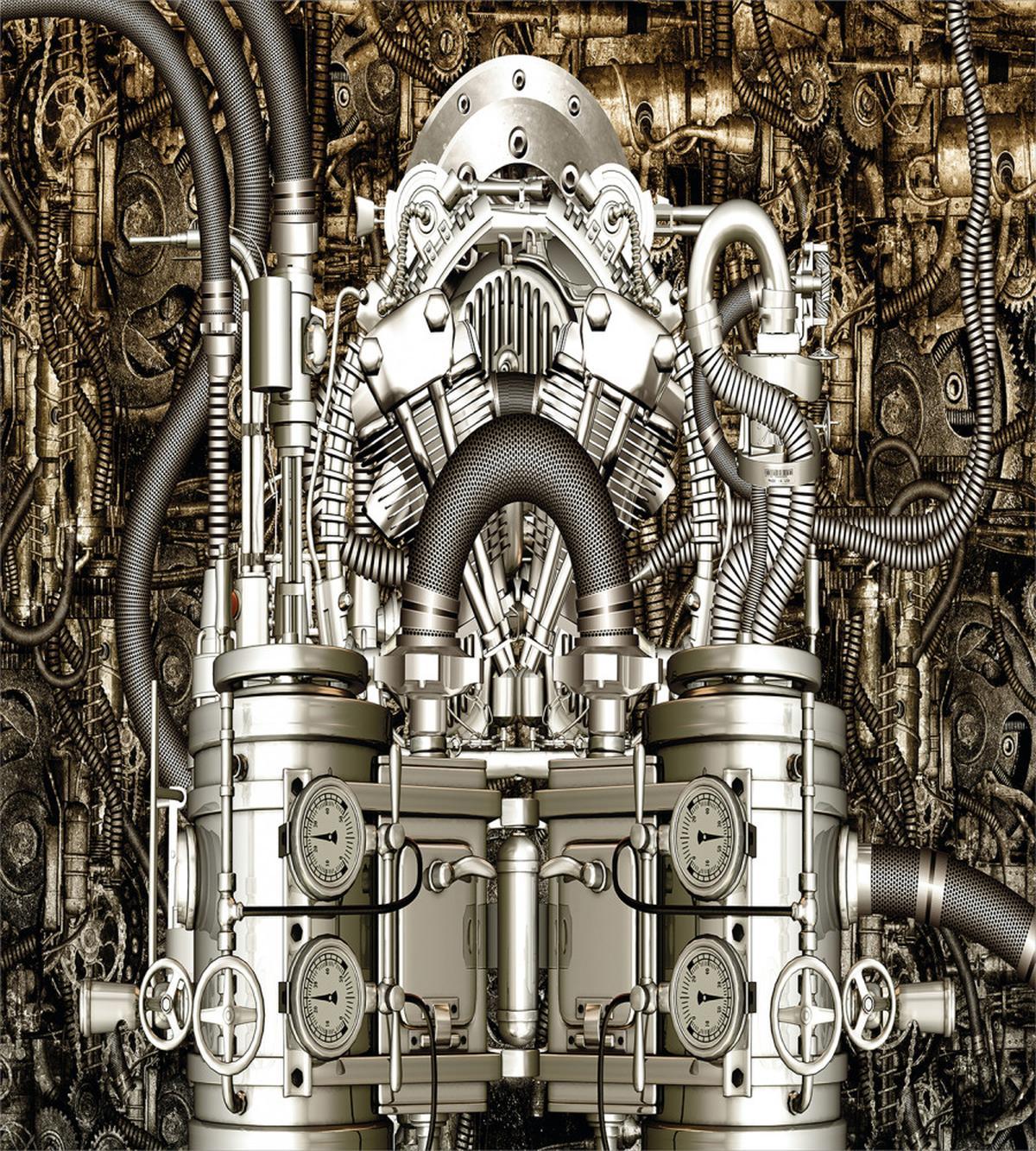 Bike Engine Cars Photo — Pattern