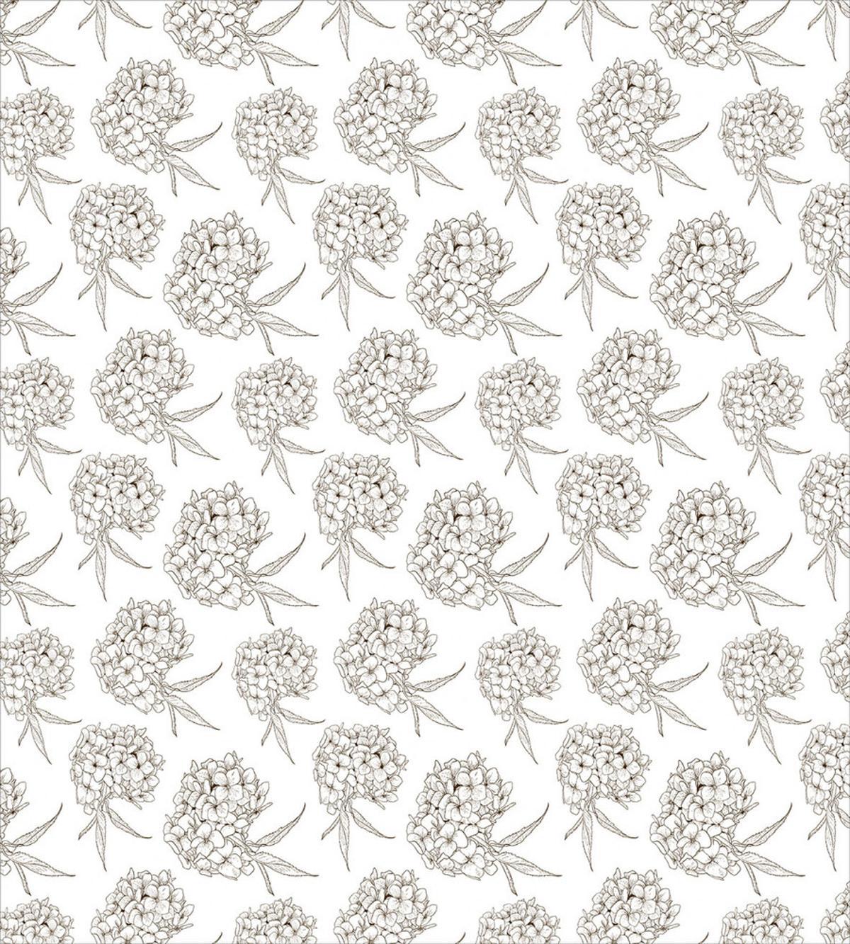 Hydrangea Flowers Bouquet — Pattern
