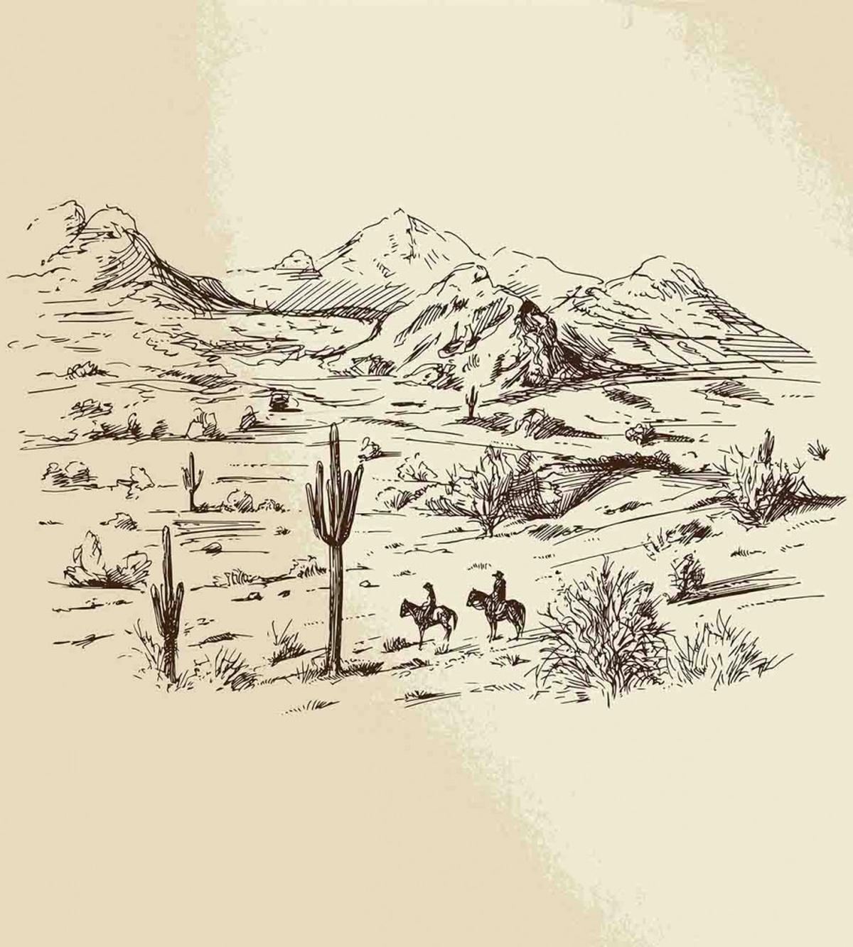 Wild West Cowboys — Pattern