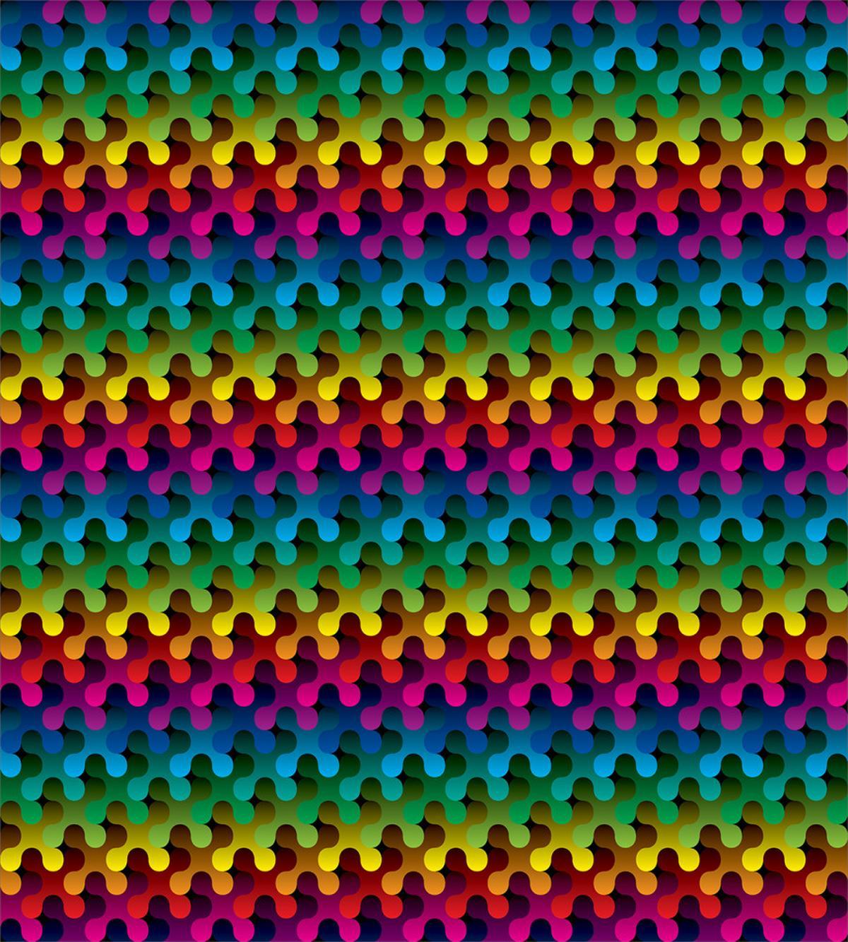 Digital Puzzle Style — Pattern