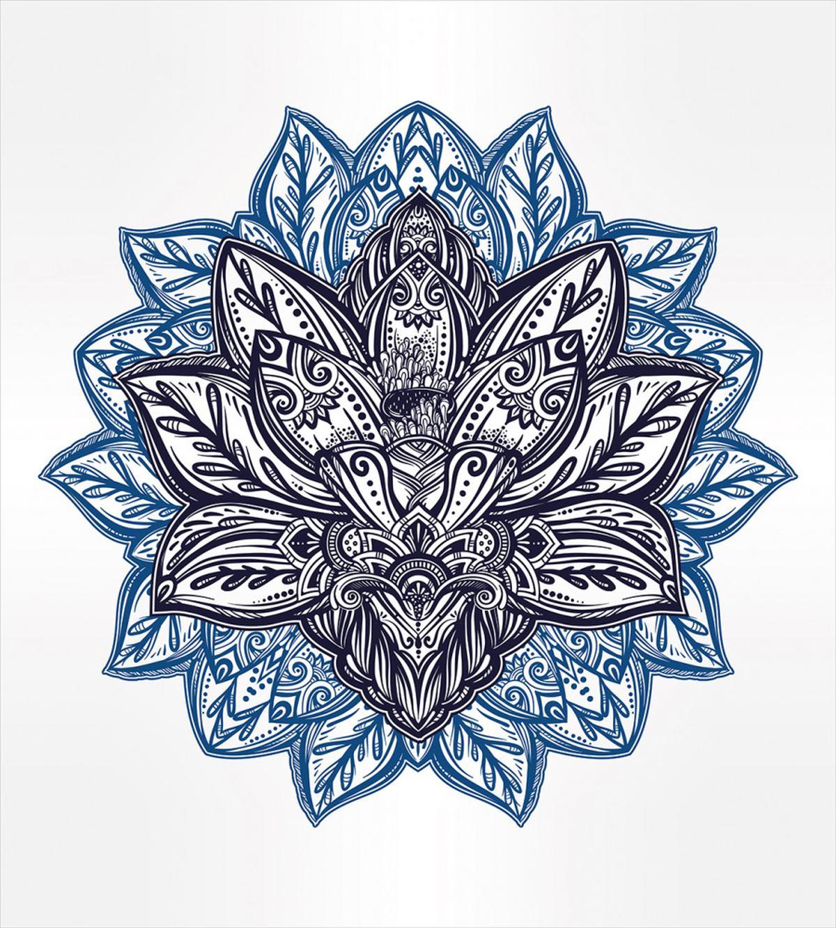 Boho Lotus Flower — Pattern