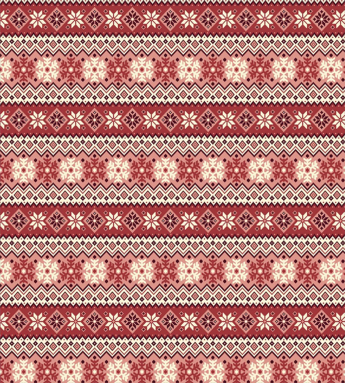 Scandinavian Xmas Snow — Pattern