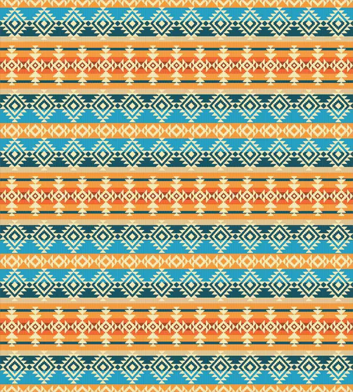 Folk Motifs Strips — Pattern