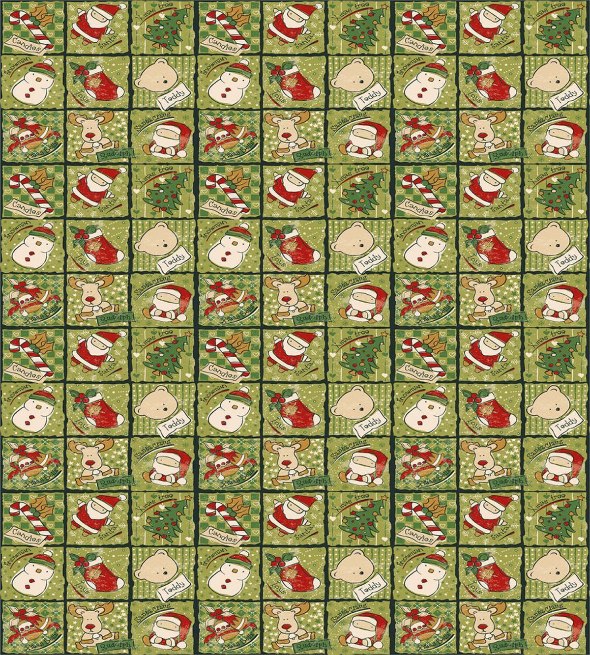 Teddy Bears Santa — Pattern
