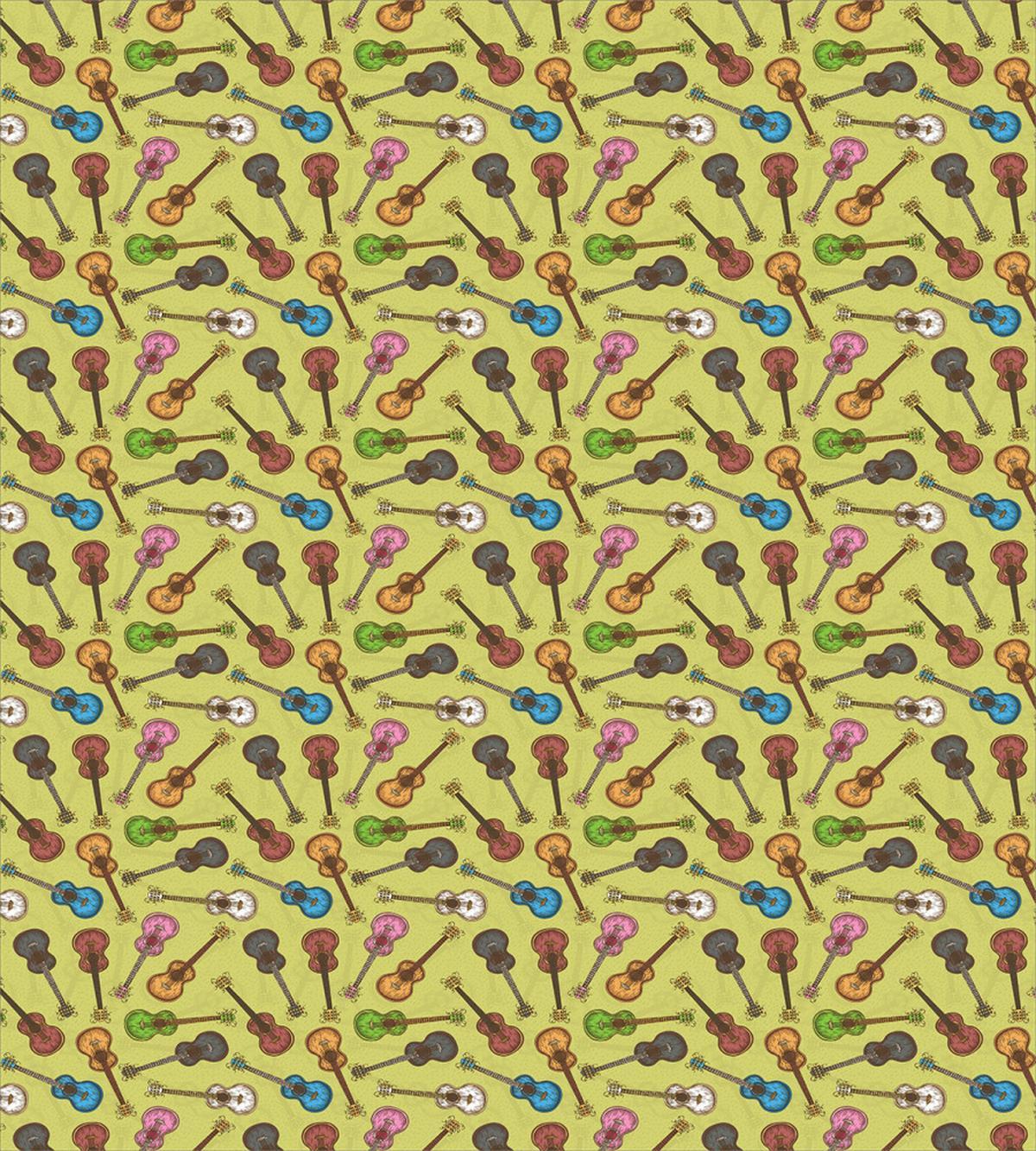 Acoustic Guitars Sketch — Pattern