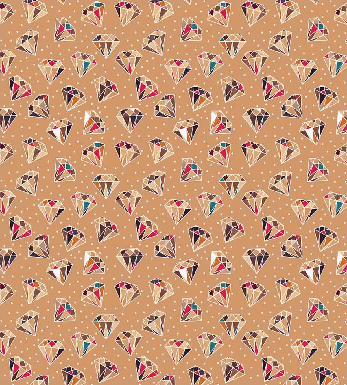 Colorful Diamond Shapes — Pattern