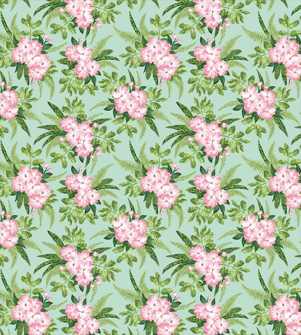 Hibiscus Blooming Bouquets — Pattern