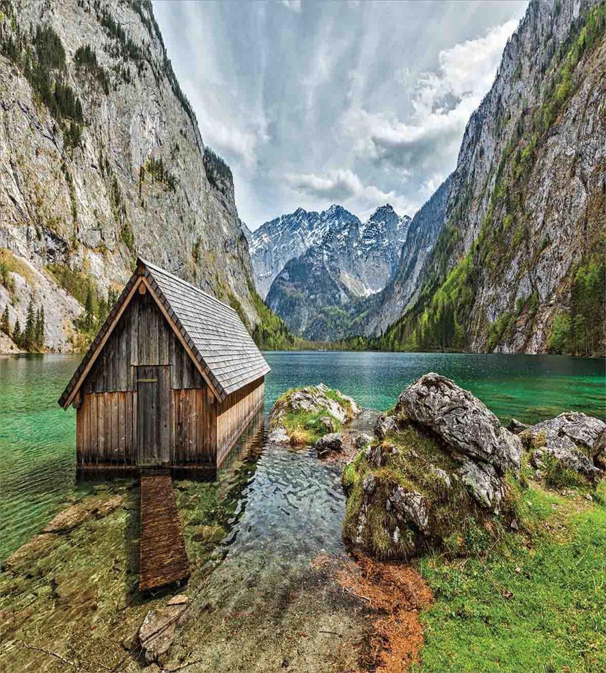 Alpine Mountains View — Pattern