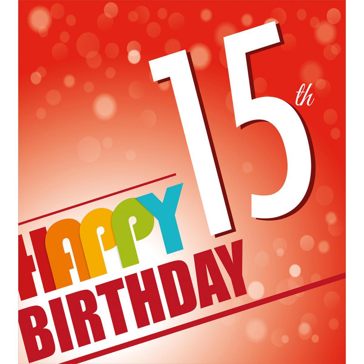 15th Birthday Concept — Pattern