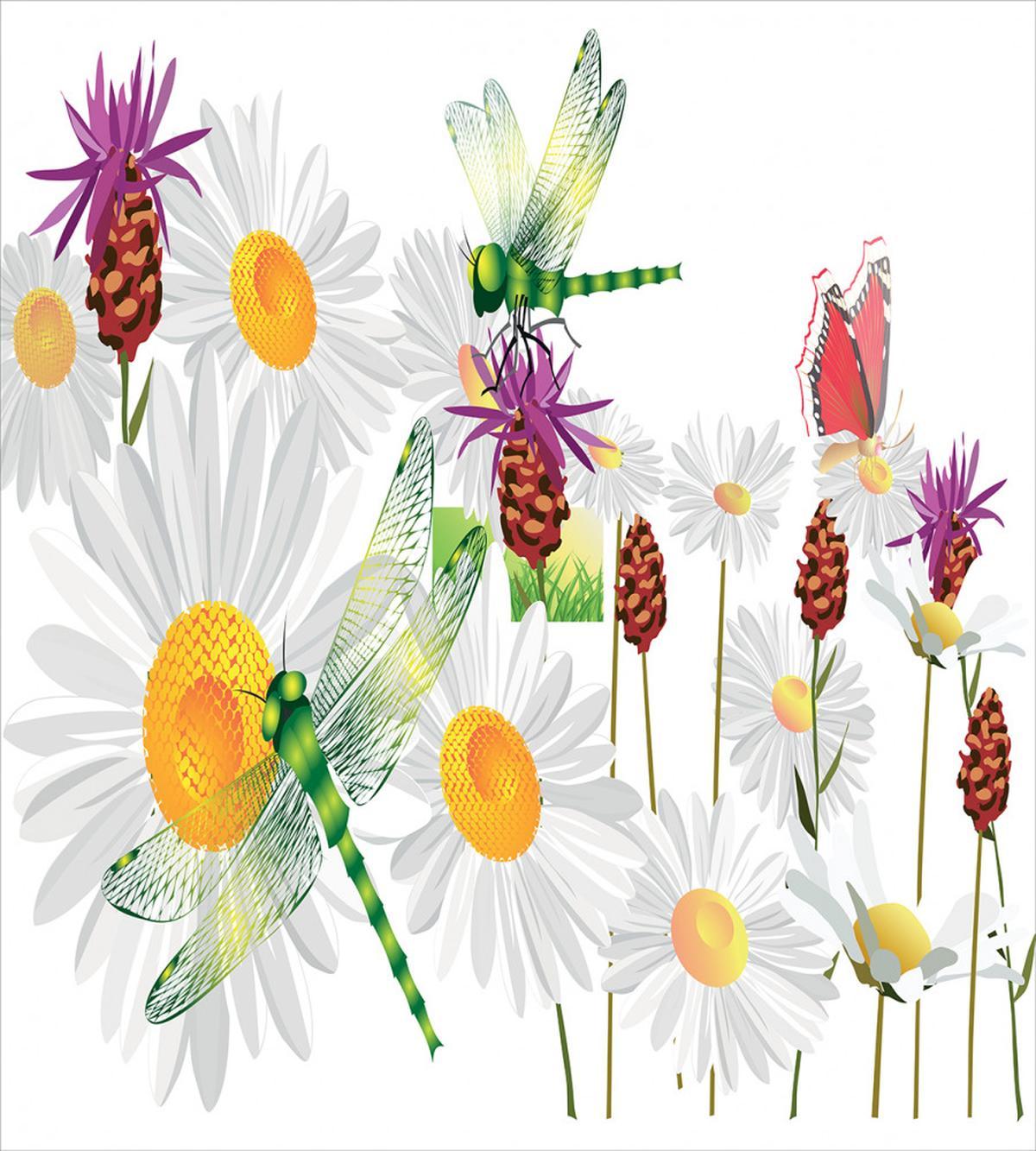 Daisy Field Spring — Pattern