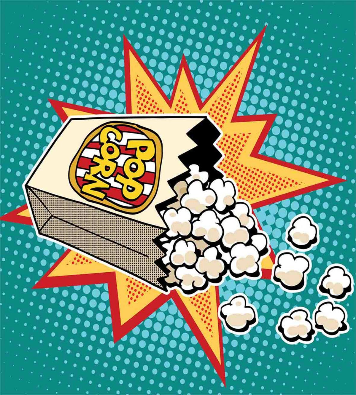 Retro Popcorn — Pattern