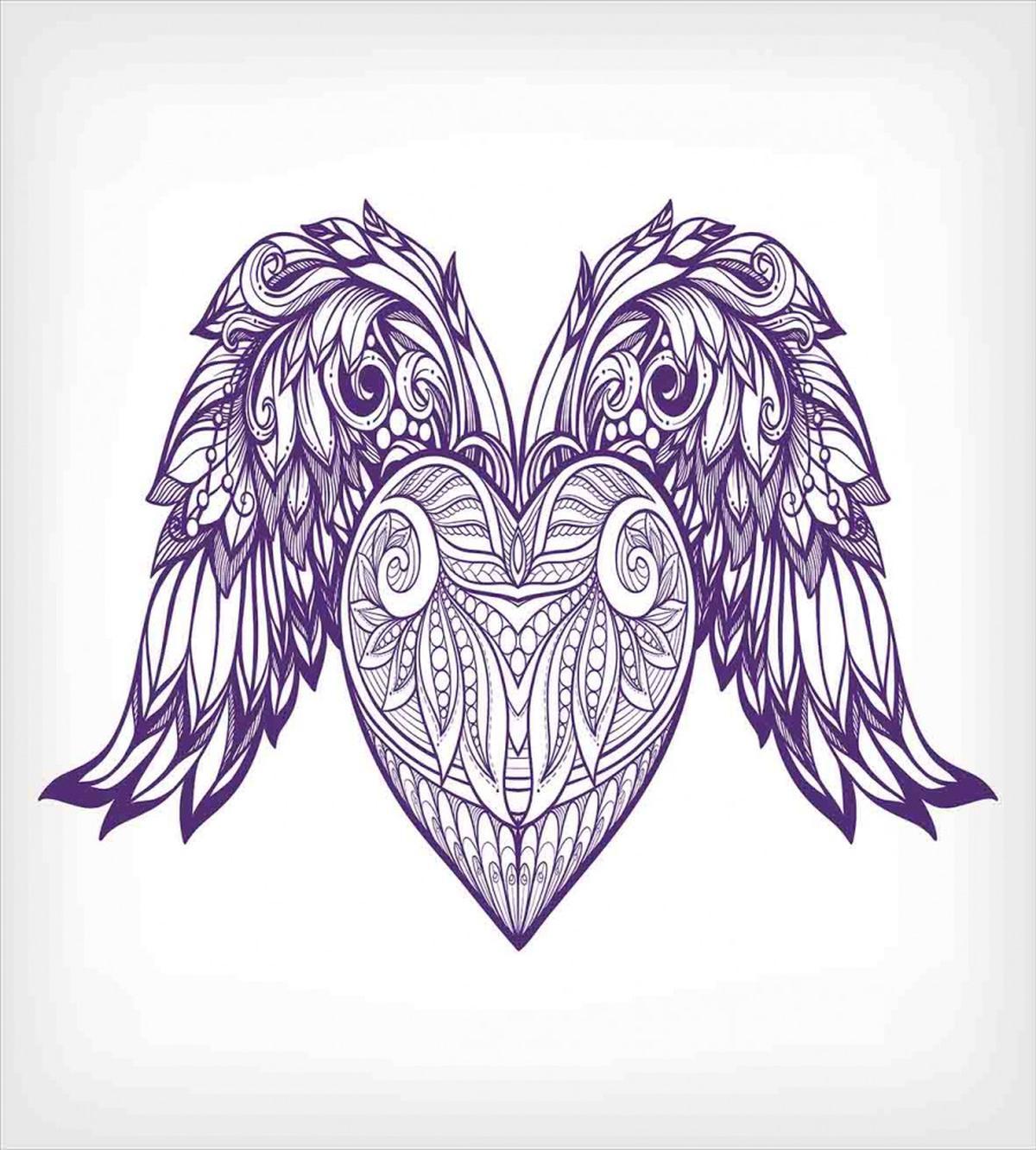 Heart Botany Ornate — Pattern