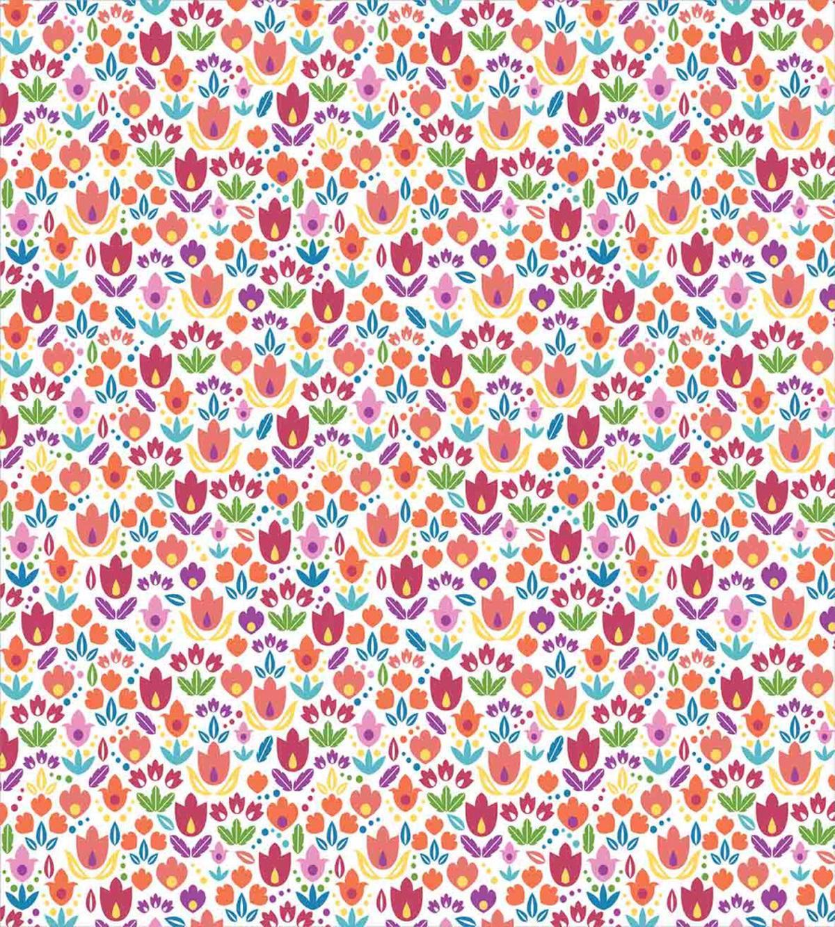 Blooming Tulip Design — Pattern