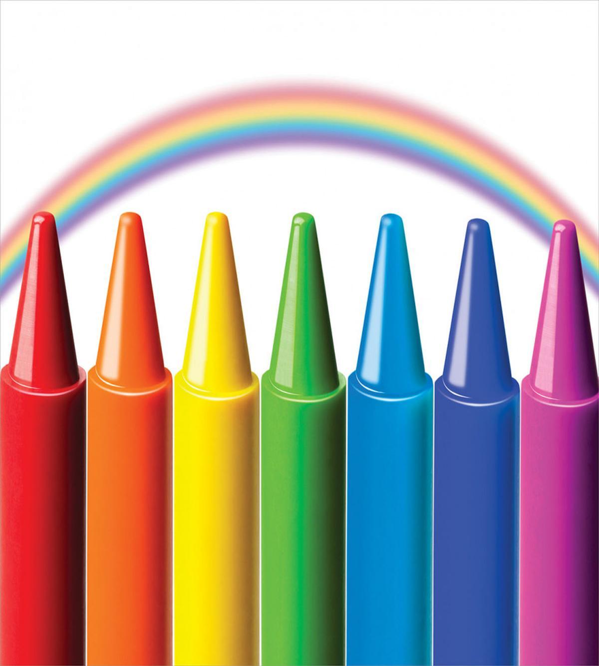 Painting Craft and Rainbow — Pattern