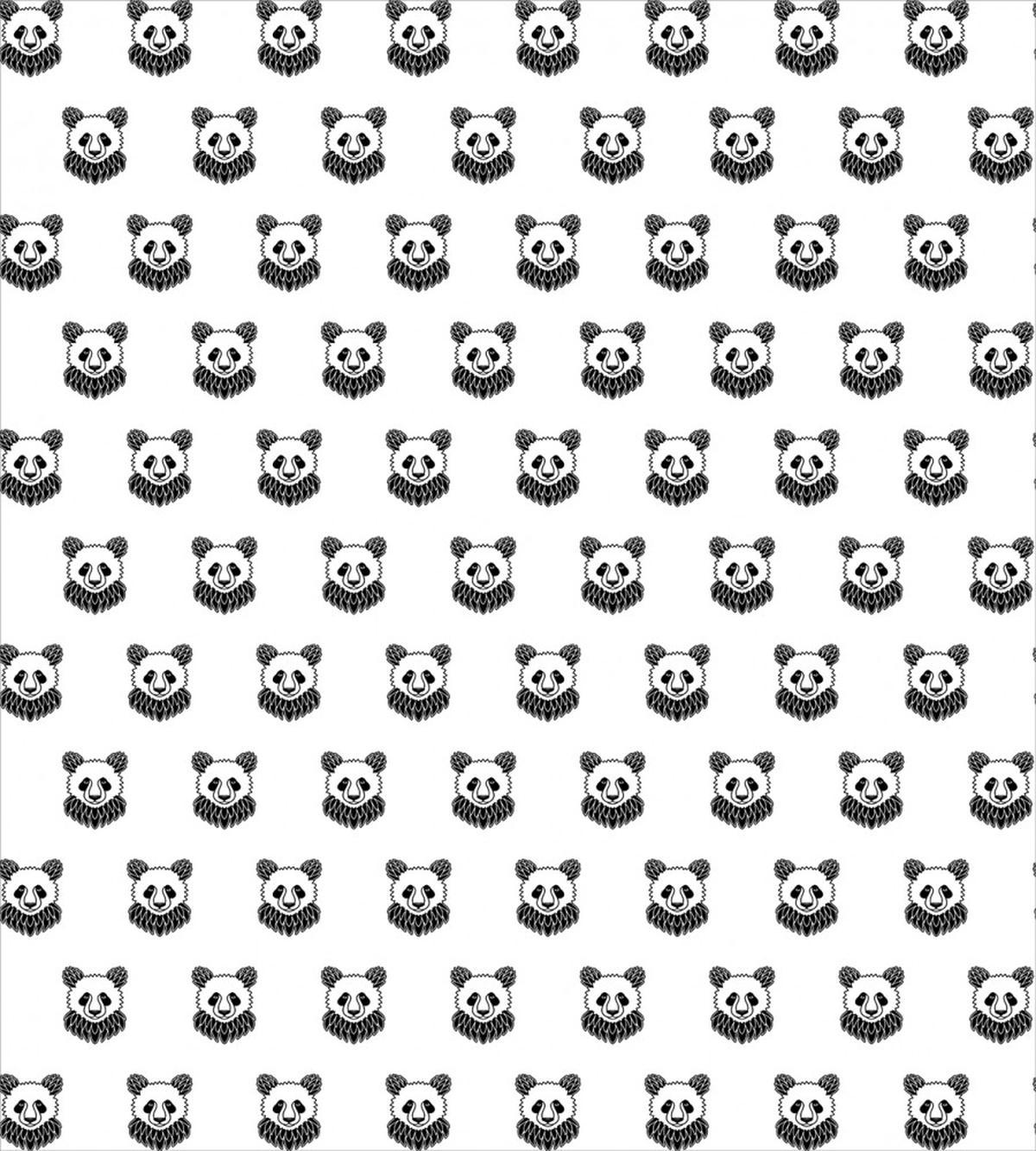 Panda Bear Portraits — Pattern