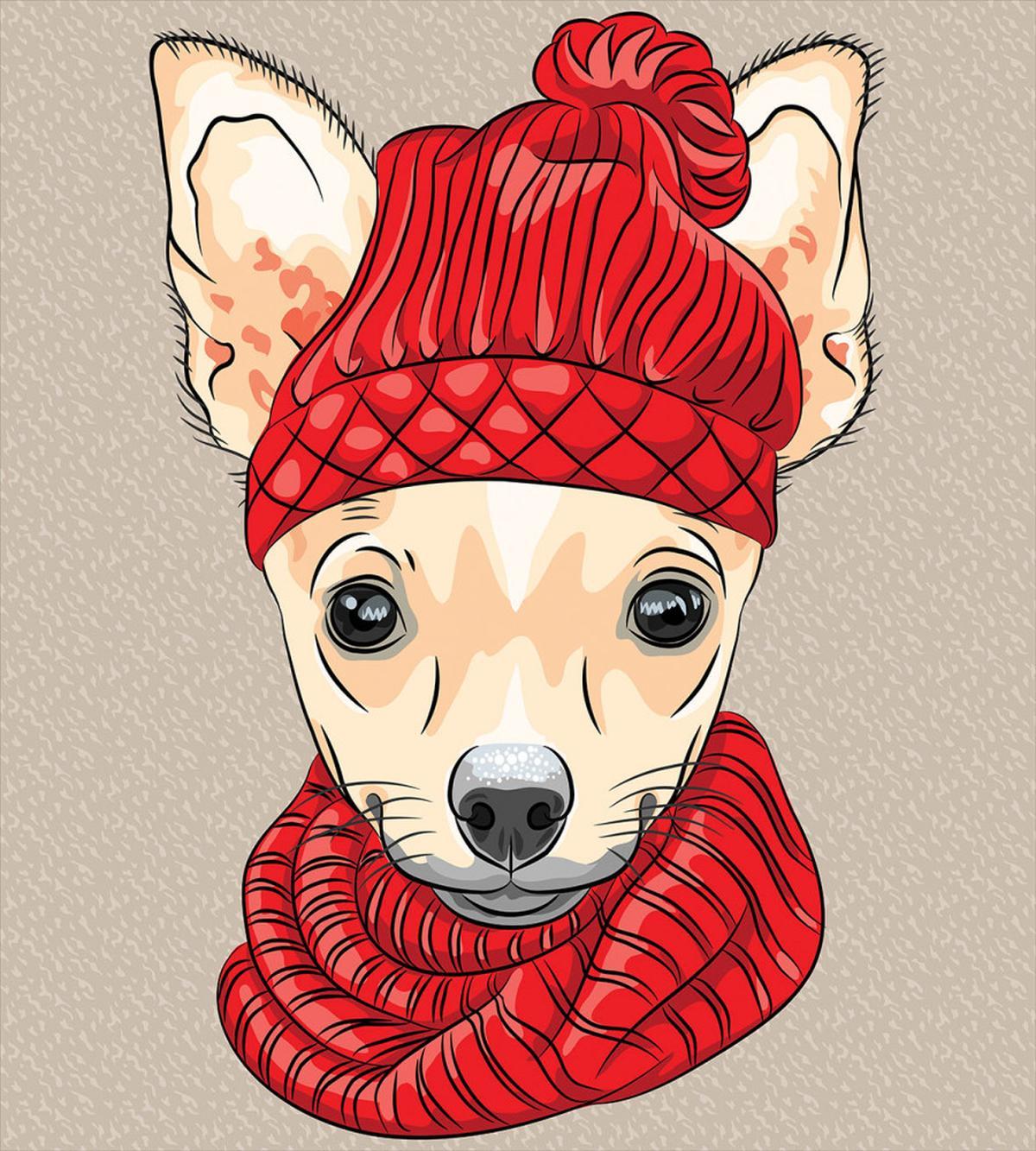 Fashionable Dog — Pattern