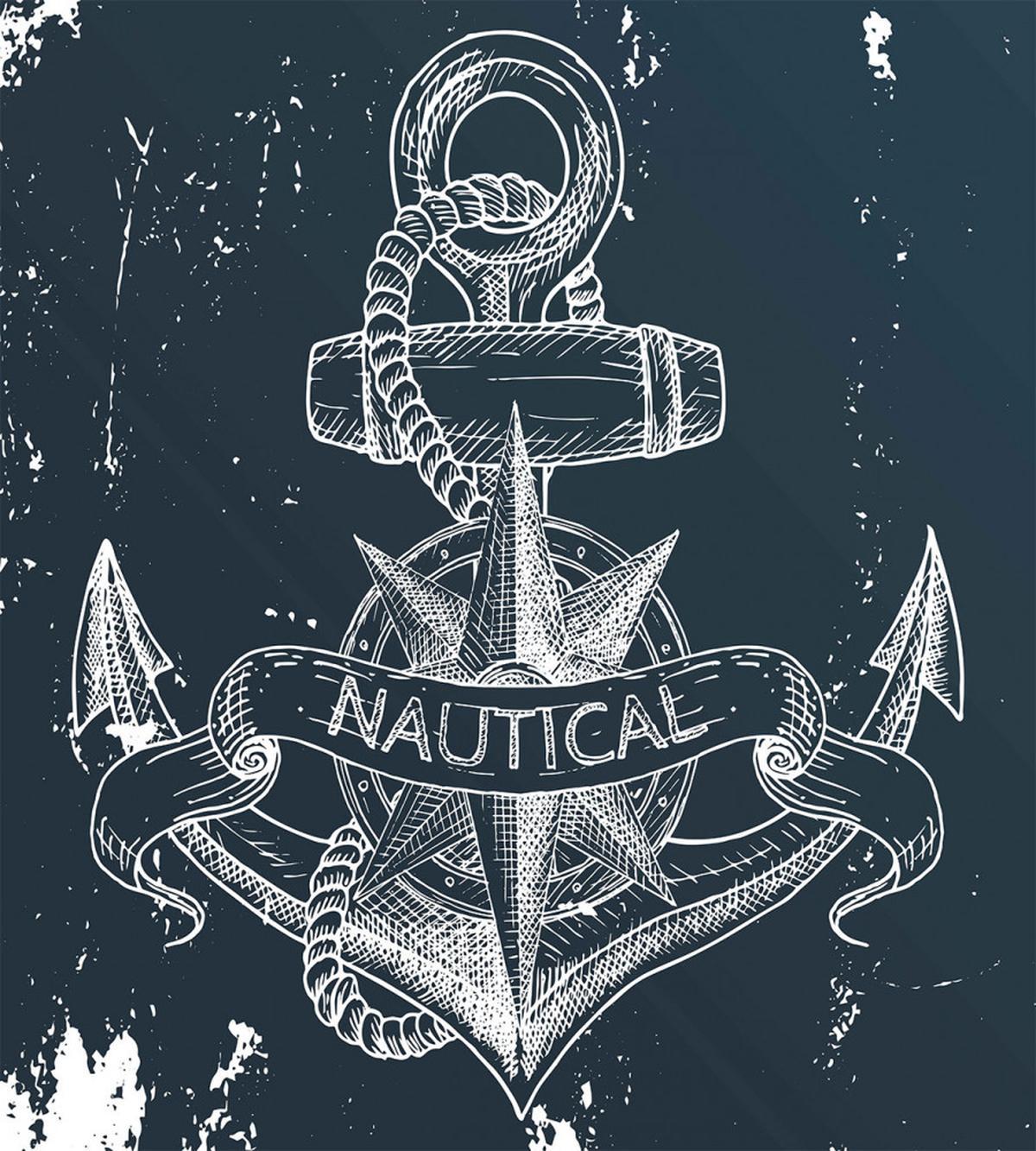 Knot Anchor Compass — Pattern