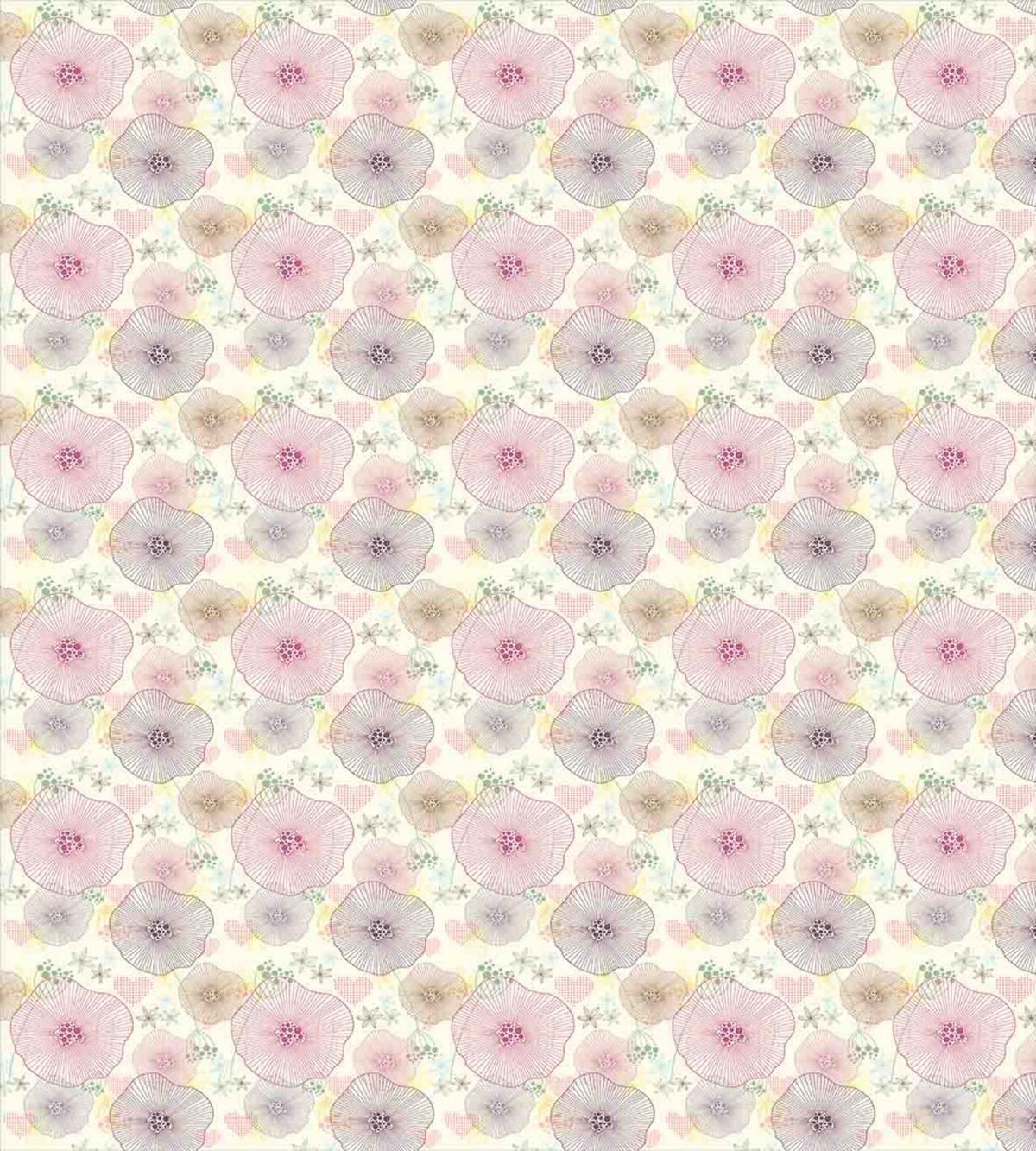 Geometric Petals Dots — Pattern