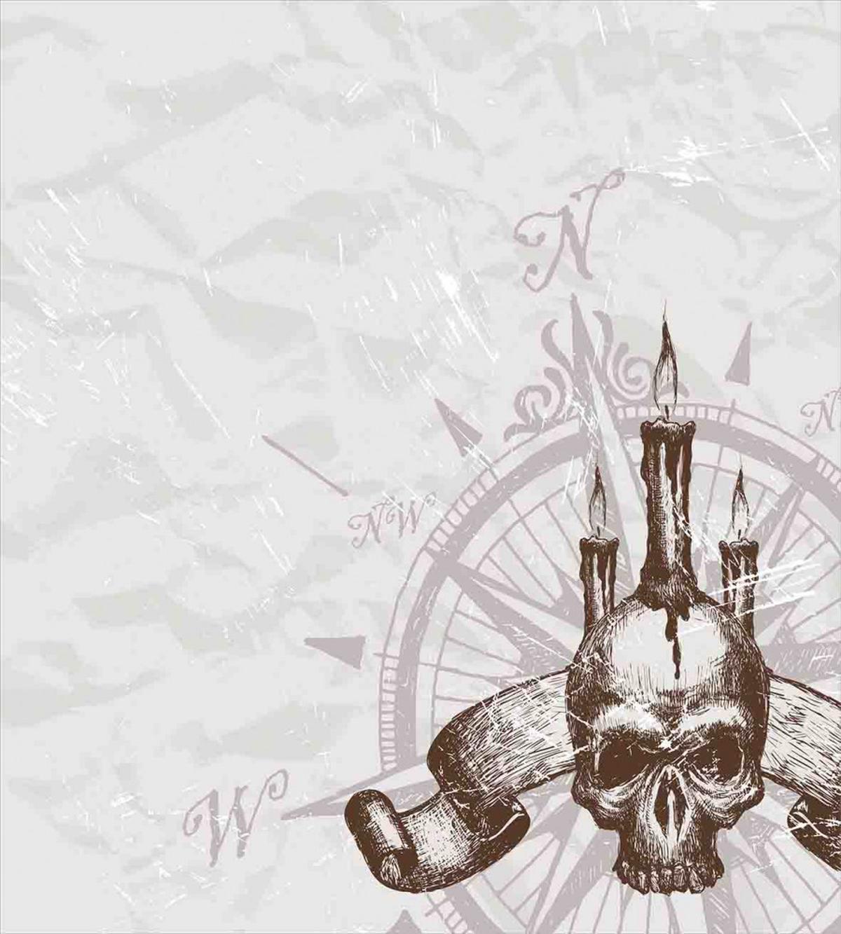 Priate Skull Compass — Pattern