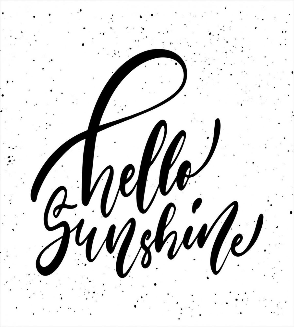 Inky Brush Phrase — Pattern