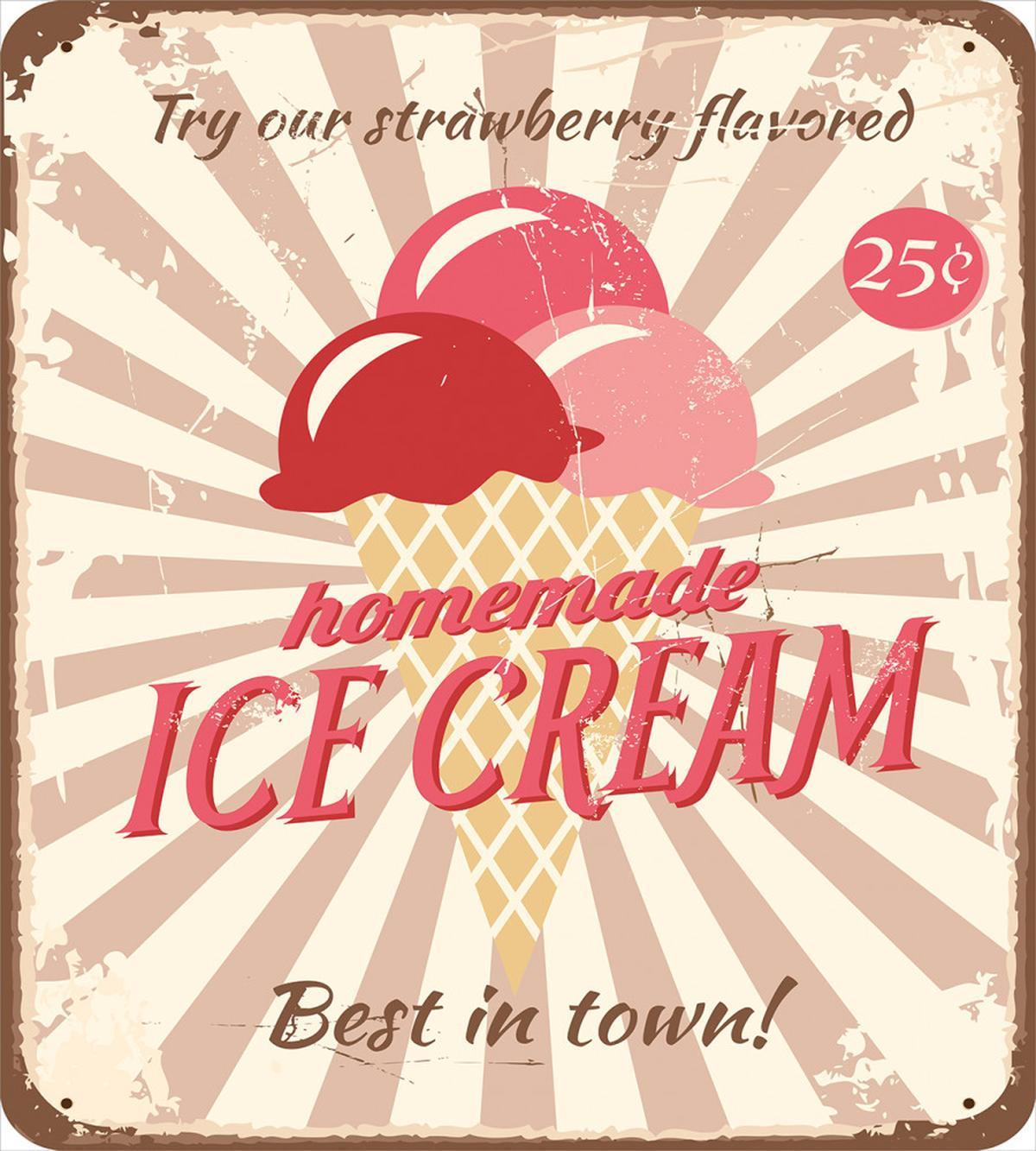 Homemade Ice Cream — Pattern