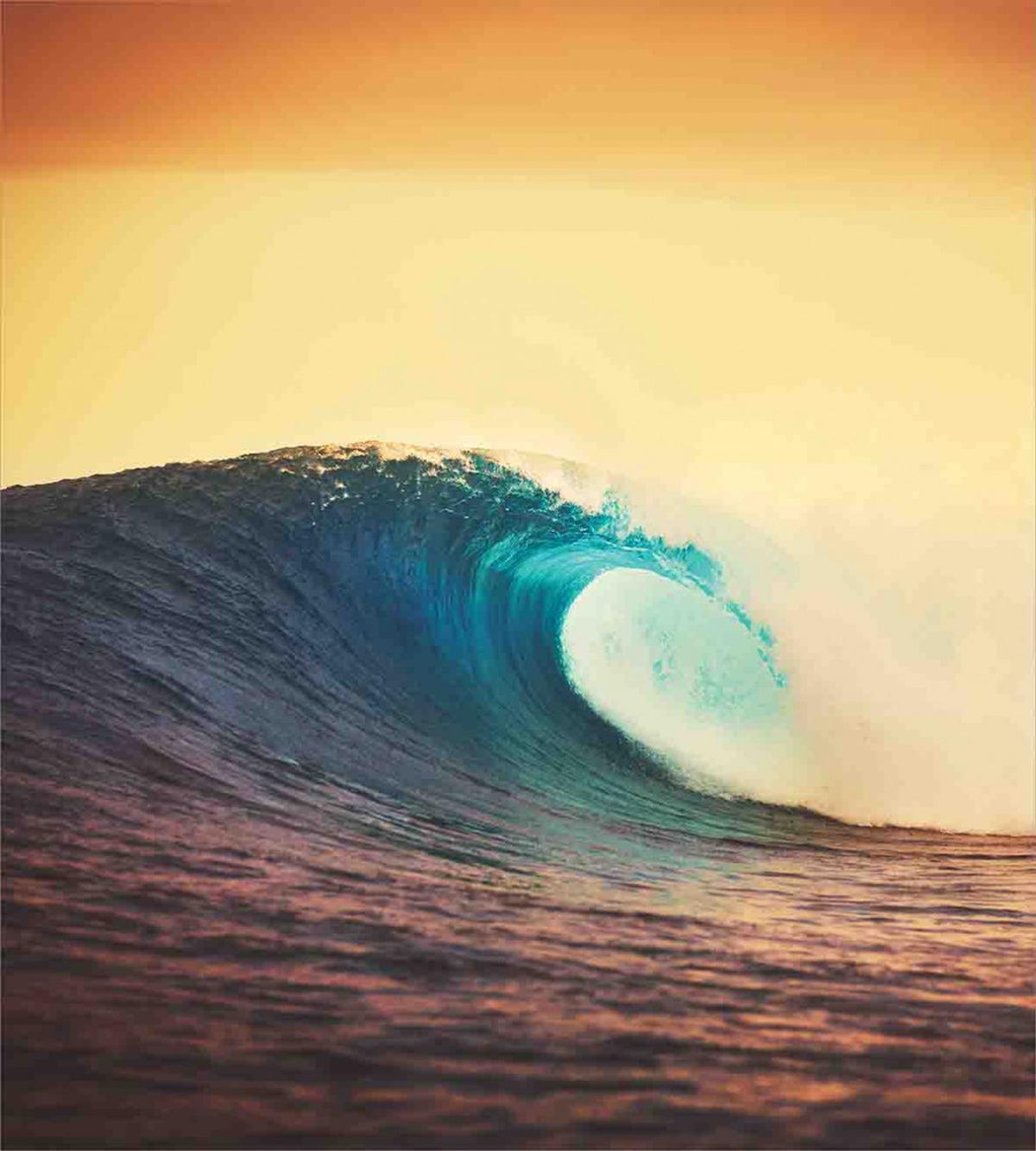 Sunset in Warm Colors — Pattern