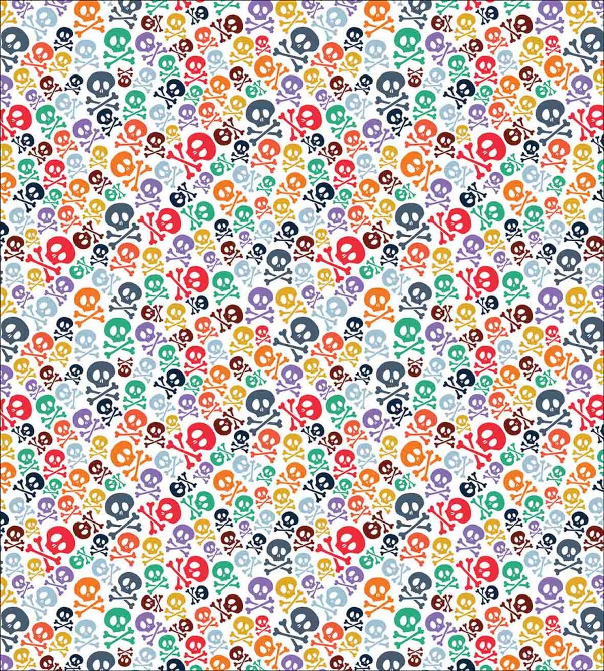 Halloween Theme Skull — Pattern