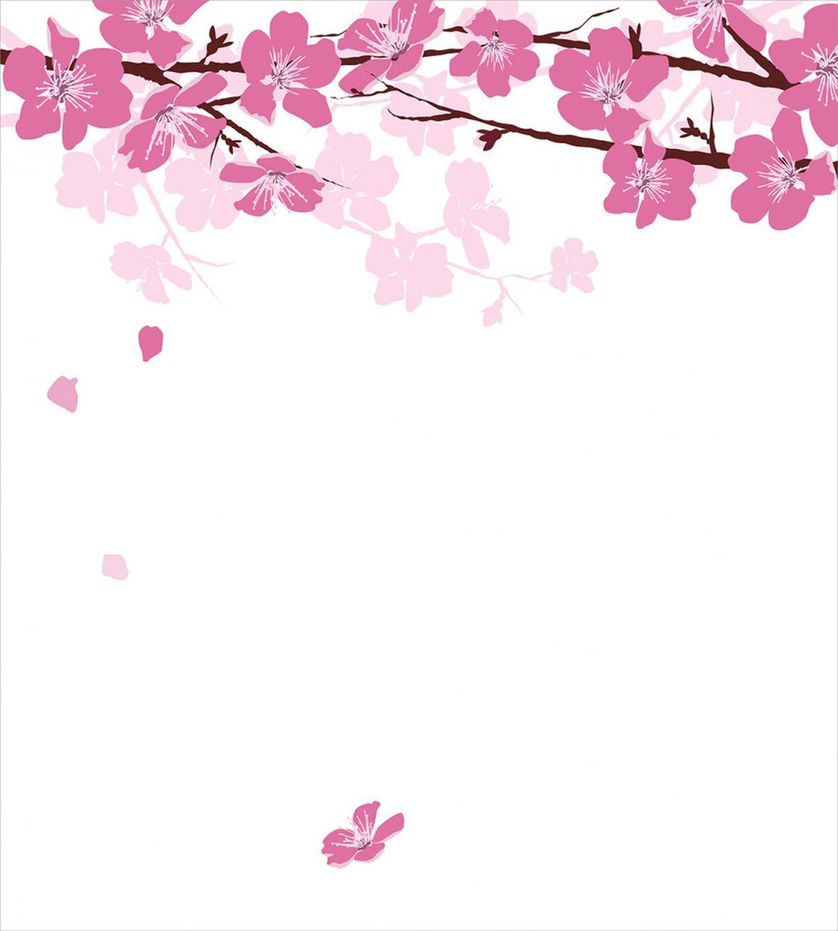 Falling Flower Motif — Pattern