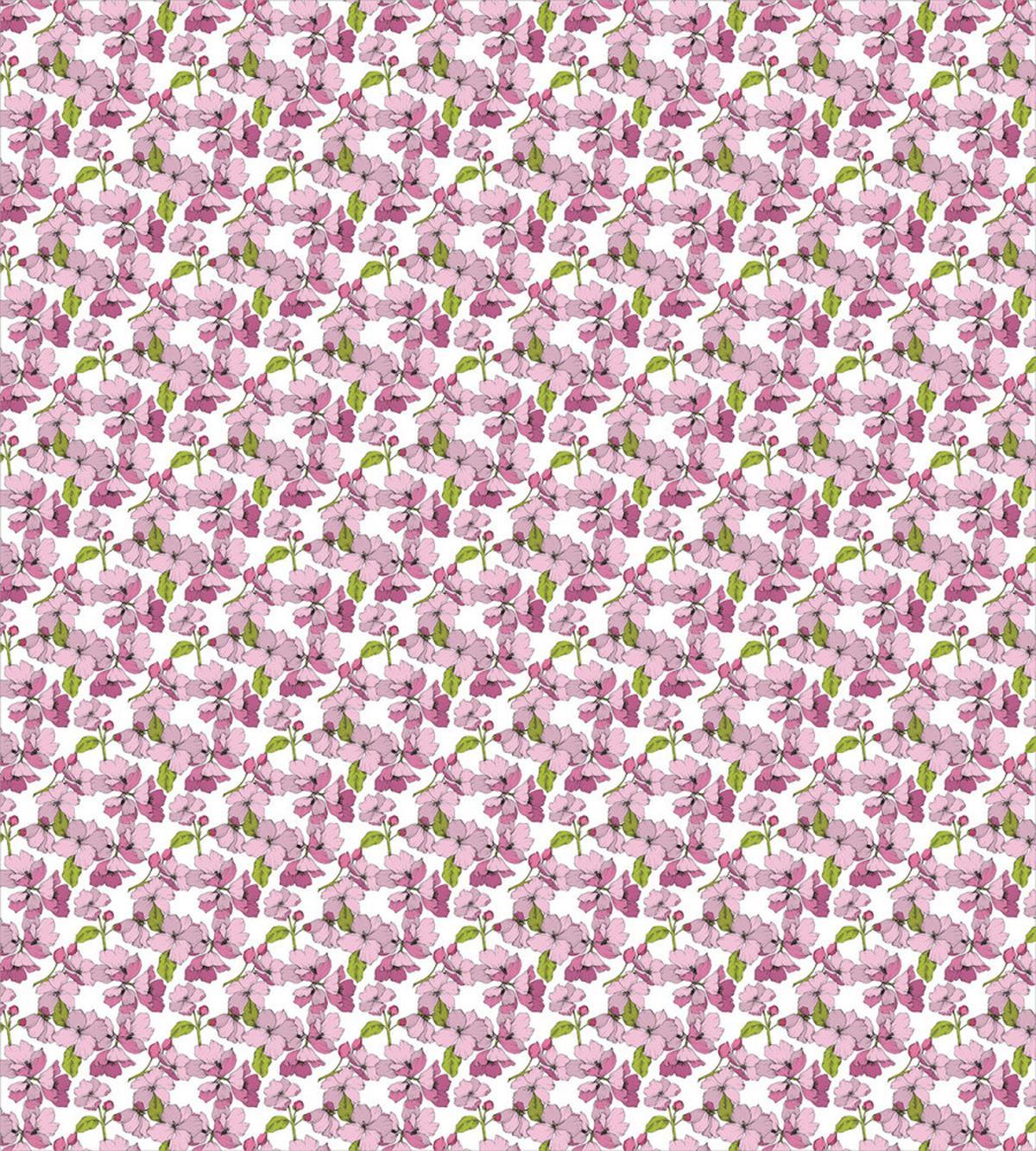 Cartoon Apple Blossom — Pattern