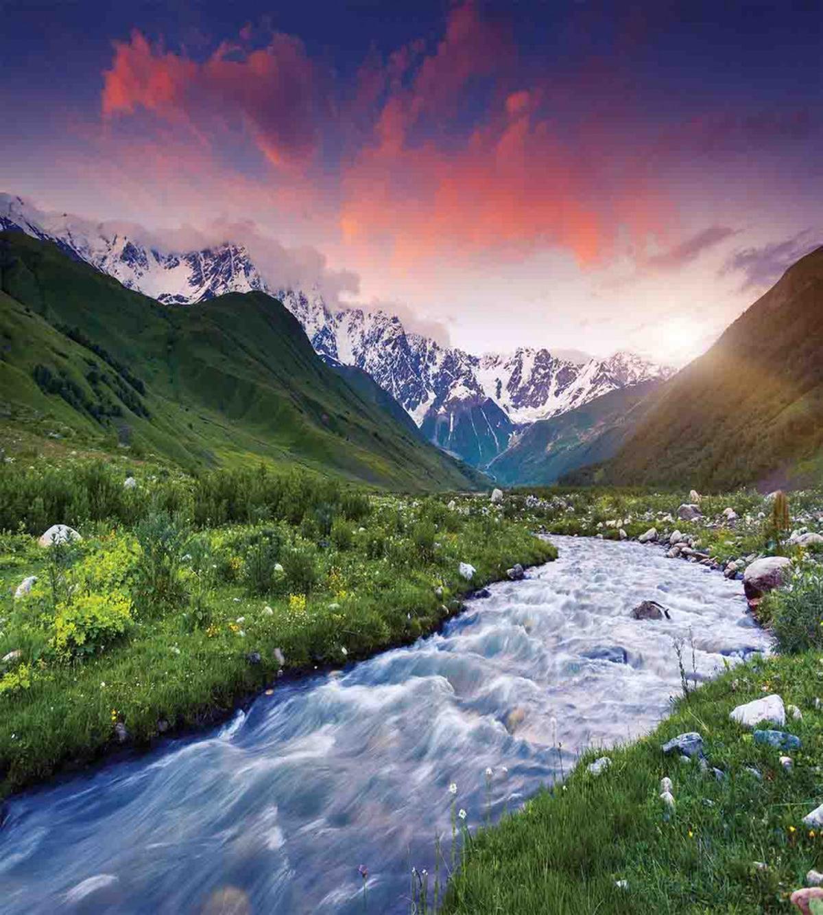 Georgia Caucasus Hills — Pattern