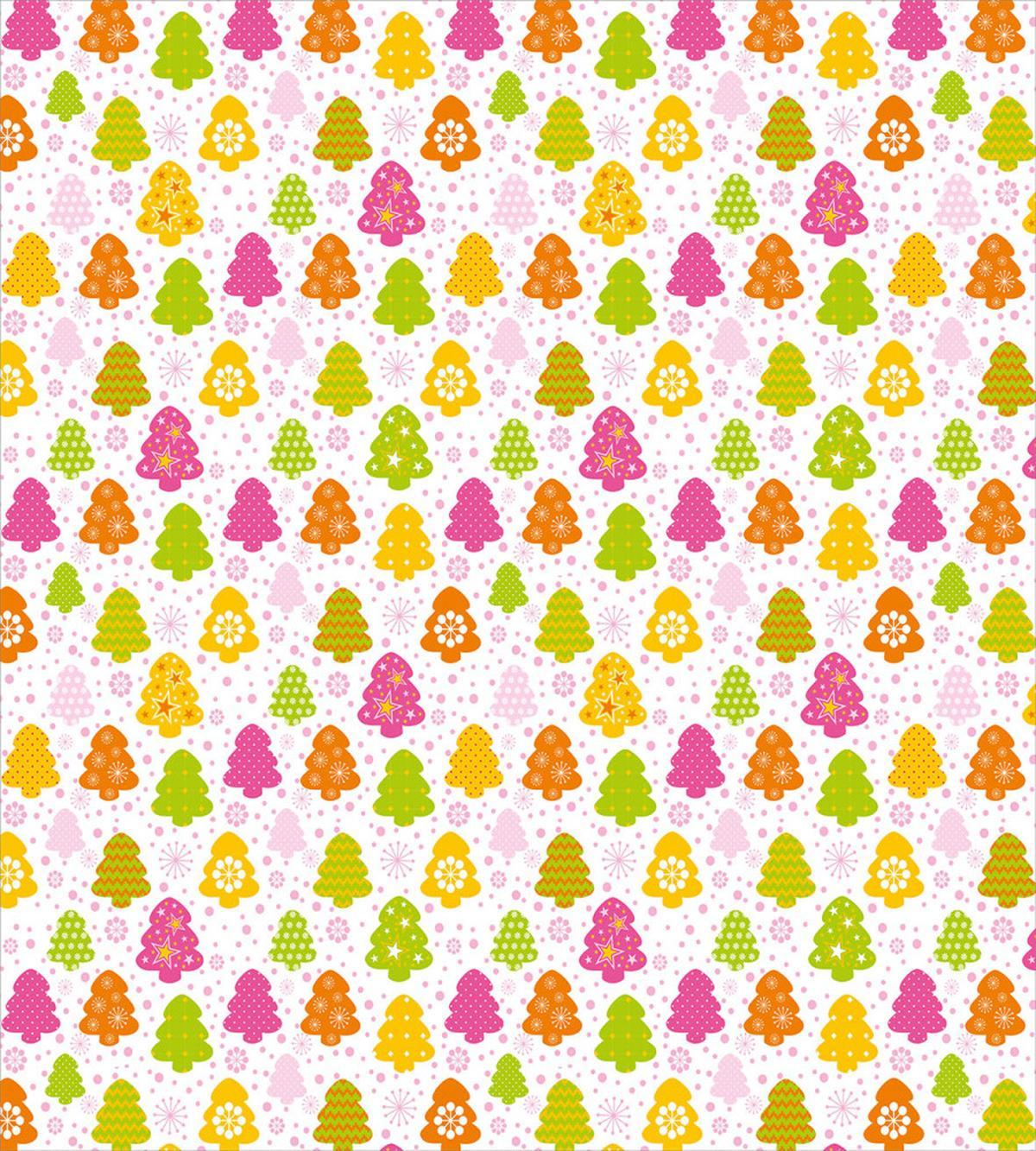 Lively Christmas Trees — Pattern