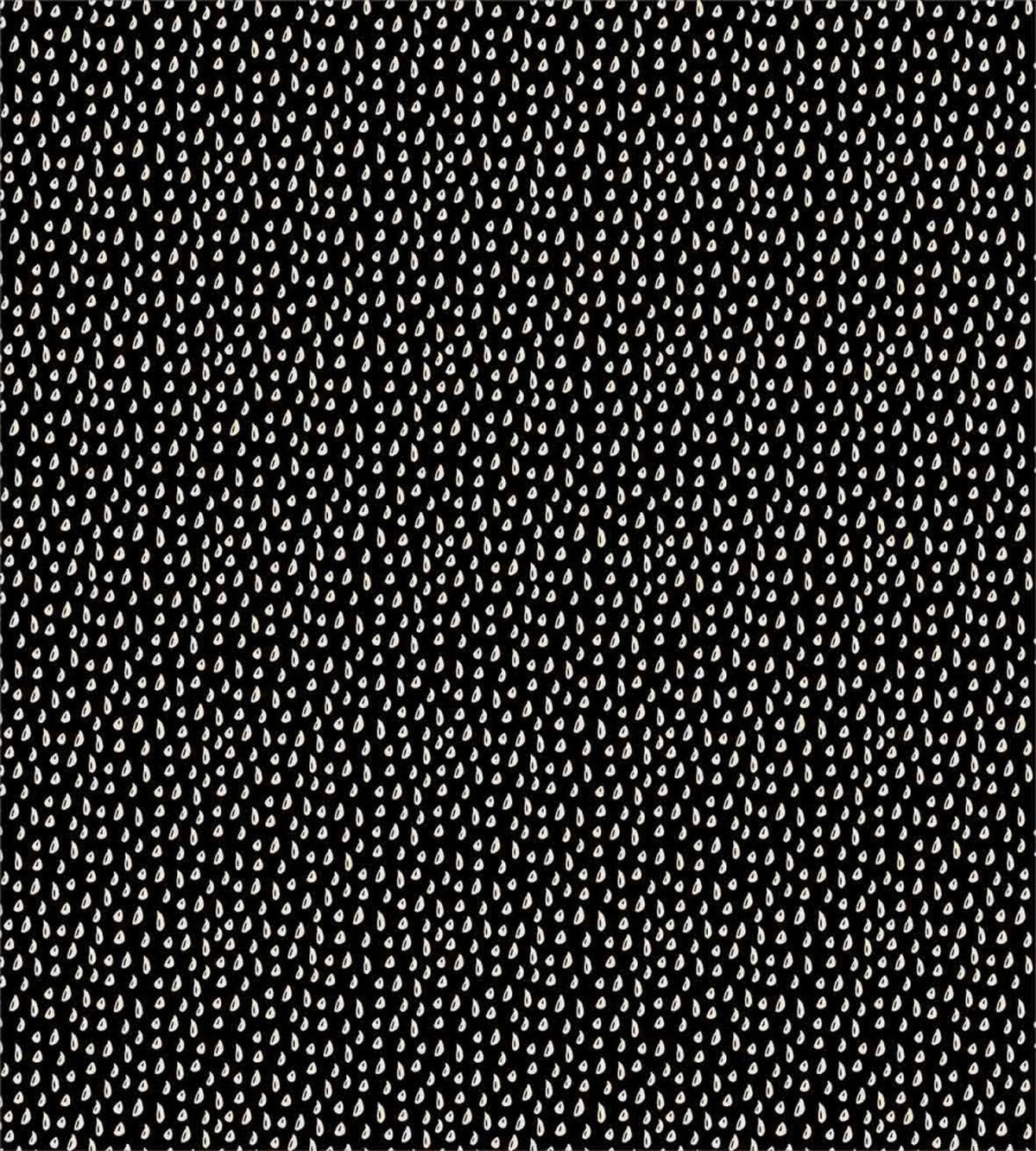 Brush Stroke Raindrops — Pattern