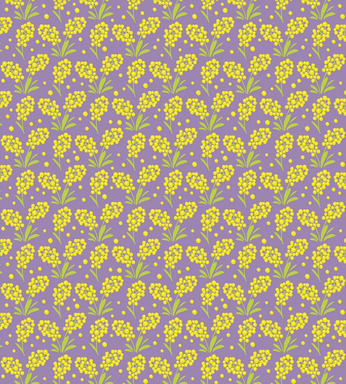 Mimosa Flowers Blossom Art — Pattern