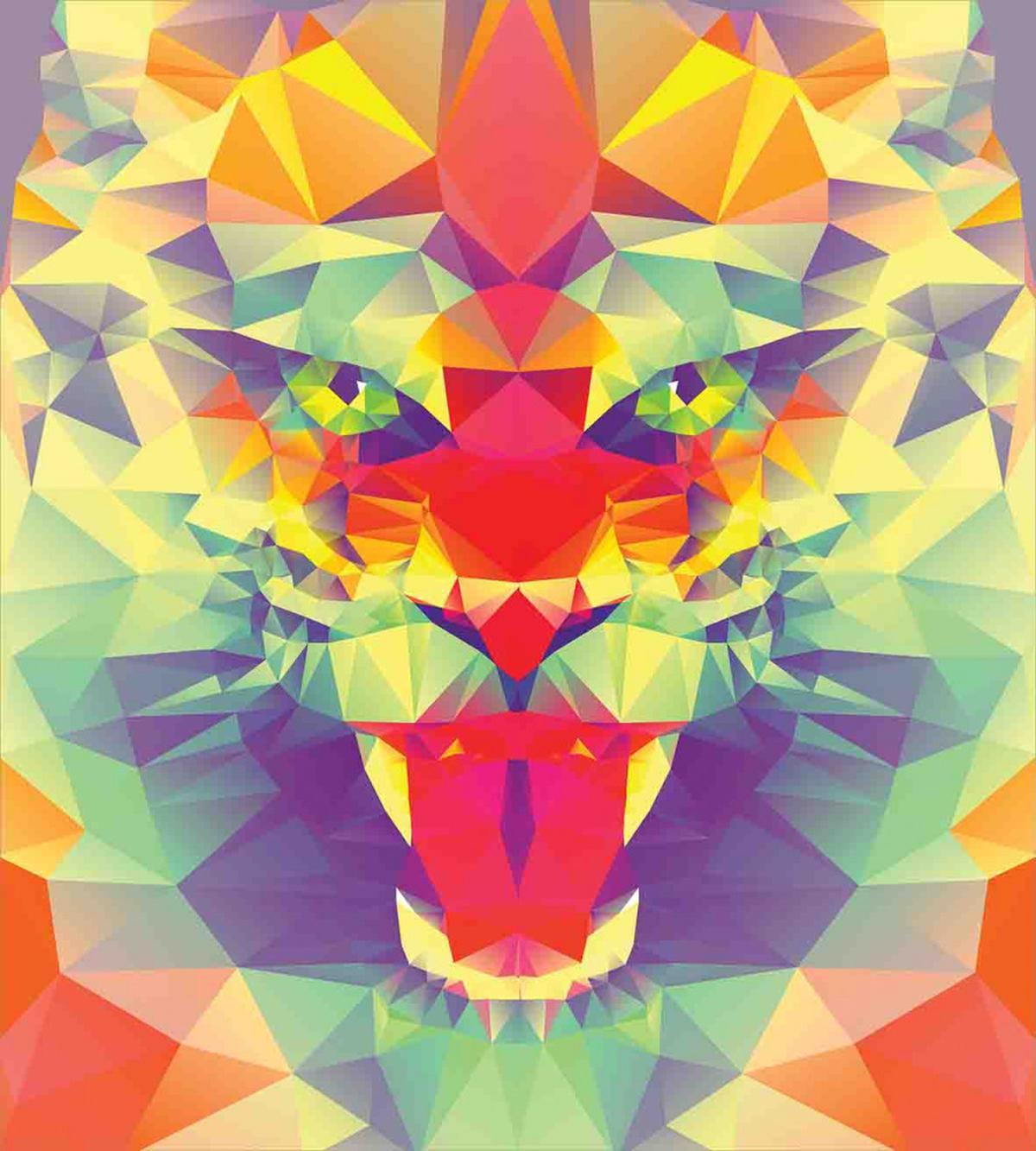 King of Jungle Lion — Pattern