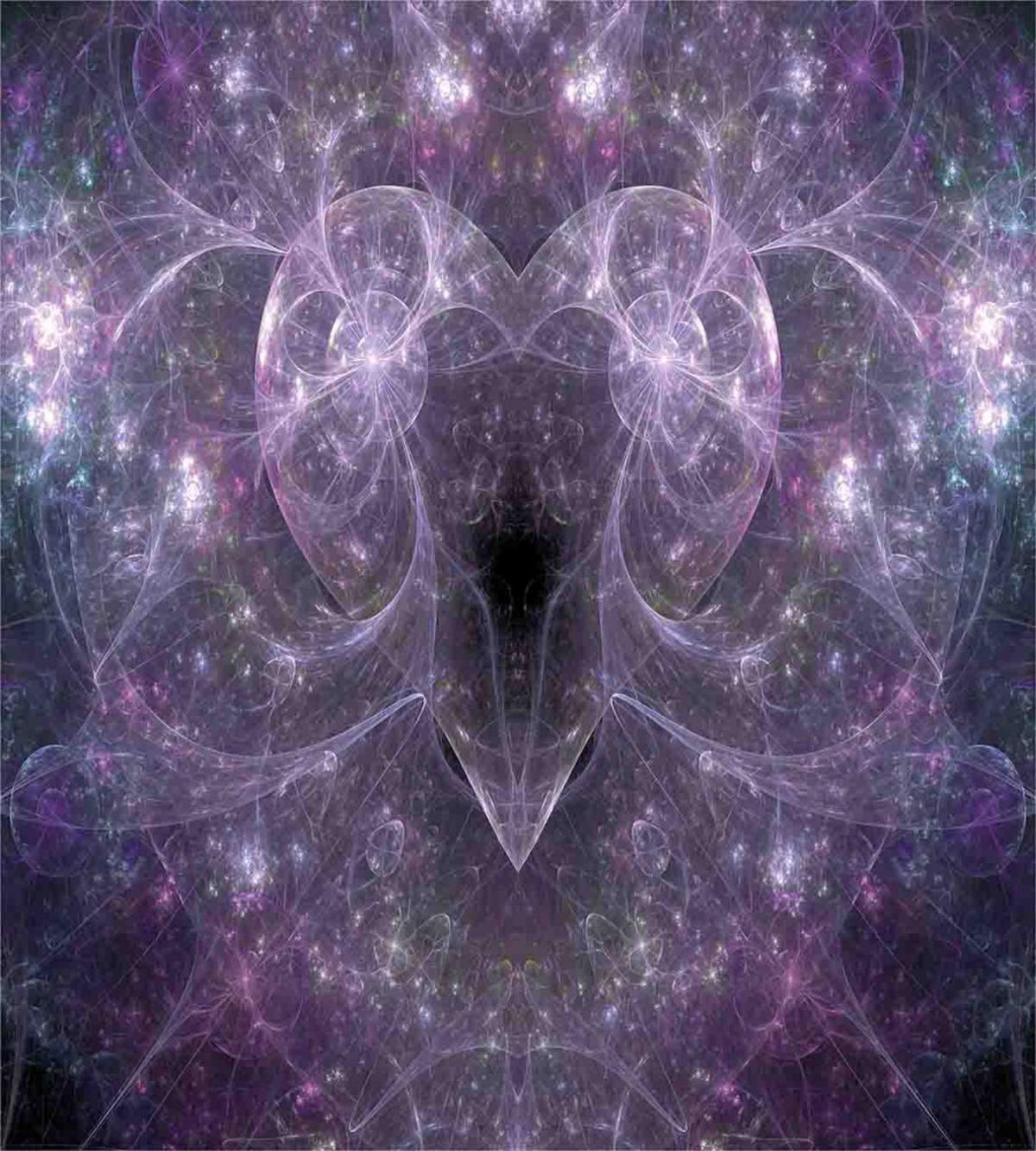 Space Cosmos Hearts — Pattern