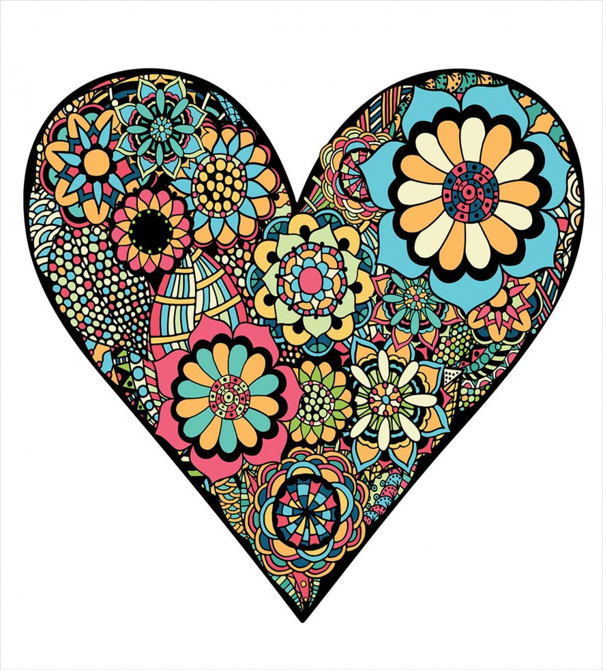 Heart Doodle Eastern — Pattern