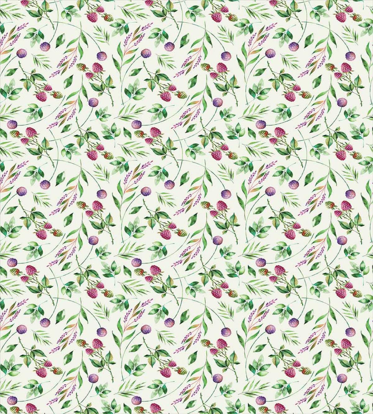 Raspberry Leaves Petals — Pattern